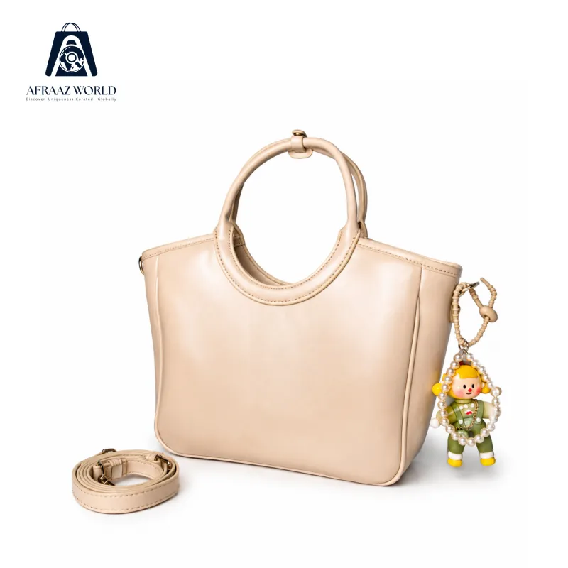 Luna Ring Handle Luxe Bag